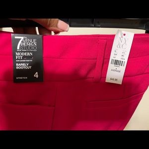 Modern fit barely boot slacks